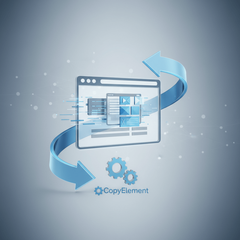 Build Faster Websites: CopyElement for Elementor 4 Featured image for: Build Faster Websites: CopyElement for Elementor