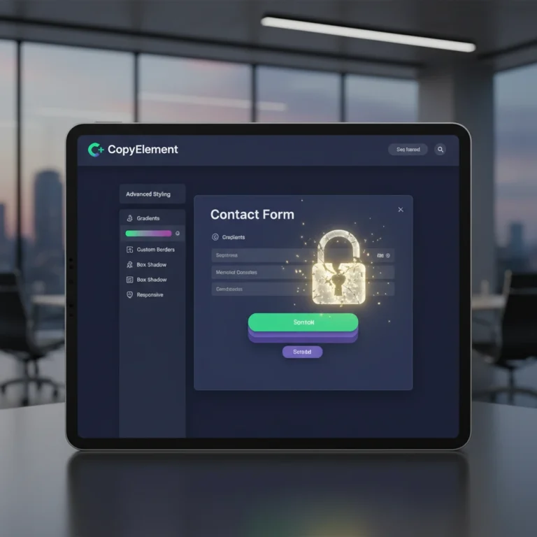 CopyElement: Unlock Advanced Form Styling in Elementor 1 Featured image for: CopyElement: Unlock Advanced Form Styling in Elementor