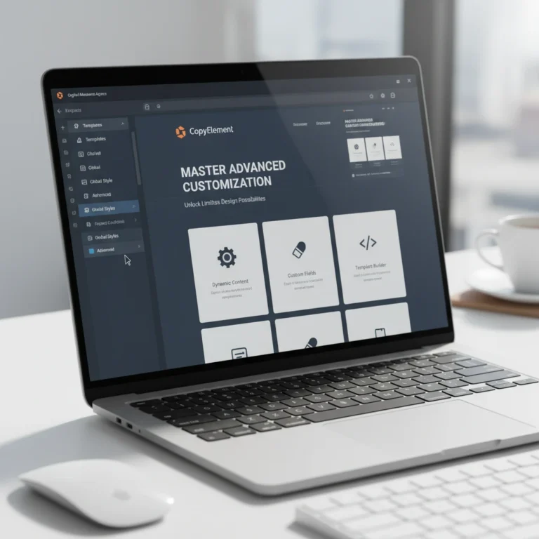 Elementor: Master Advanced Customization for CopyElement Templates 1 Featured image for: Elementor: Master Advanced Customization for CopyElement Templates